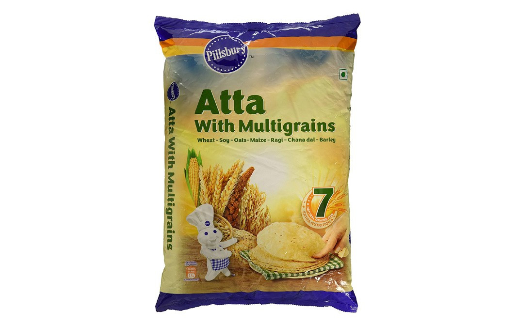 Pillsbury Atta with Multigrains    Pack  5 kilogram